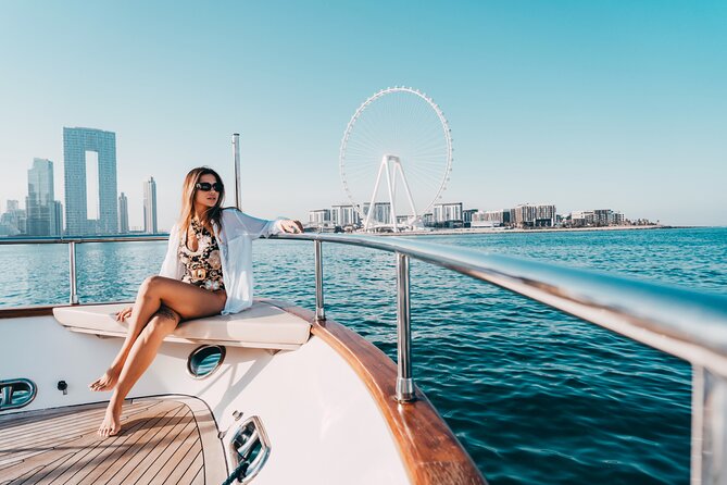 1 HR - Dubai Marina Luxury Yacht Tour - Dubai Marina from the water