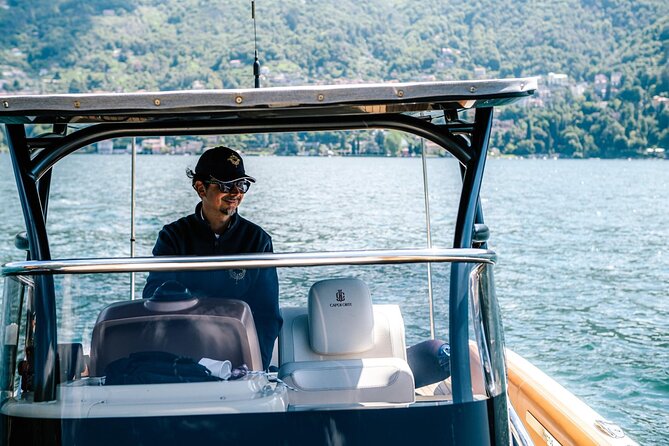 1H Private Cruise Lake Como Tender Yacht Invictus 6 pax - Torno and the stories around Villa Pliniana