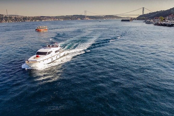 2-Hour Private Luxury Yacht Cruise on Bosphorus with Transfers - Maiden’s Tower and the middle of the strait