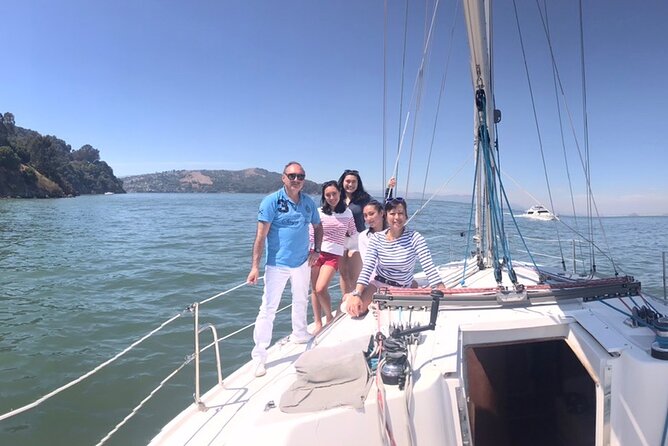 2-Hour Private Sailboat Charter in the San Francisco Bay - Leaving from Yacht Road and getting comfortable aboard