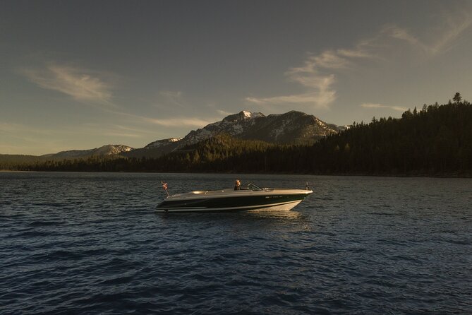 2 Hour Private Sunset Boat Charter With Captain - Leaving from Venice Drive in South Lake Tahoe