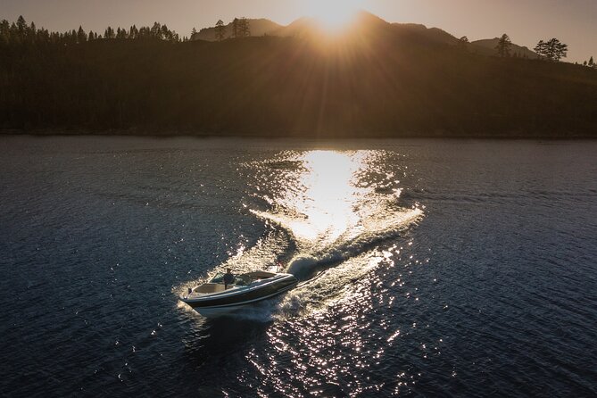 2 Hour Private Sunset Boat Charter With Captain - Swimming, tubing, water skiing, and wakeboarding