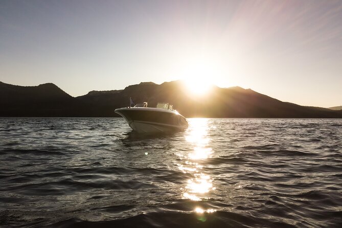 2 Hour Private Sunset Boat Charter With Captain - Emerald Bay, Fannette Island, and Vikingsholm