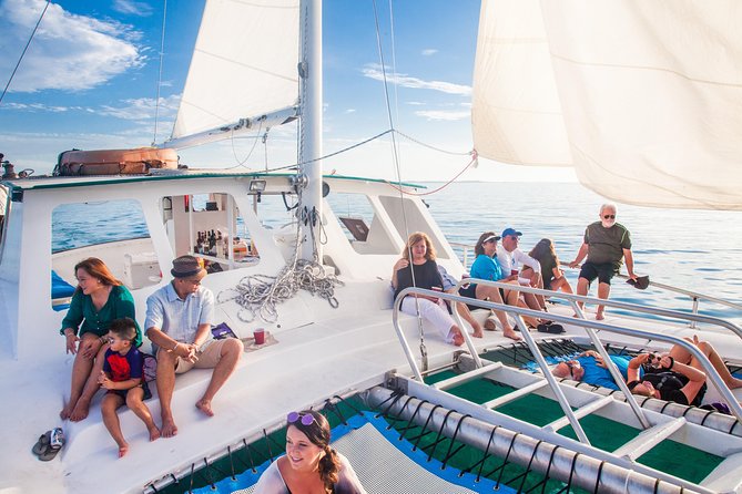 2 Hour Private Sunset Catamaran Sailing Charter from Grace Bay, Providenciales - Cracked conch, wine, rum punch, and Champagne