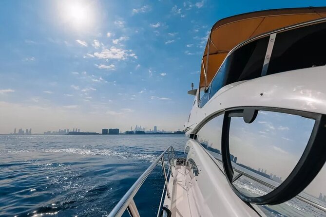 2 hour Private Yacht Tour with Dubai Marina Skyline View - Bluewaters and Ain Dubai photo stop
