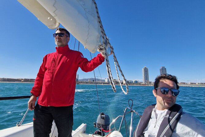 2 hour Sailing Experience on J80 Racing Yacht in Barcelona - A private trip with room for different skill levels