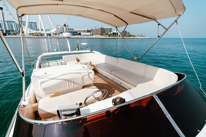 2 Hours Dubai Marina 50ft Private Luxury Yacht Sightseeing Tour - Meeting point, timing, and cancellation terms