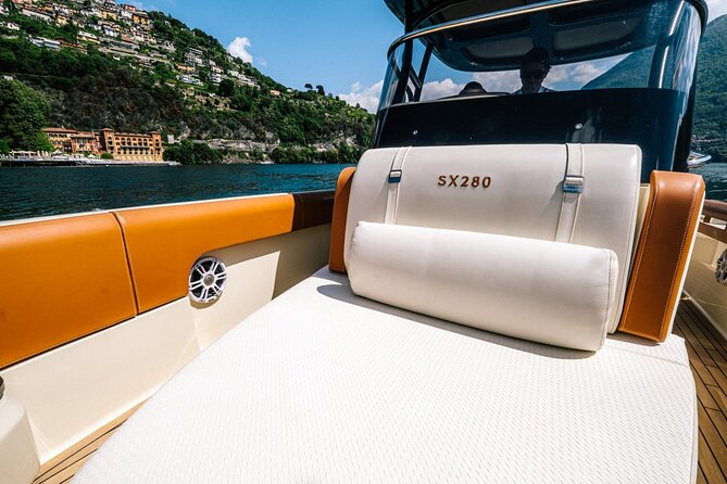 2H Private Cruise Lake Como Tender yacht Invictus 6 pax - Cernobbio, Villa Erba, and Villa d’Este