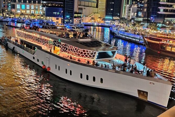 3-Hour Lotus Mega Yacht Dinner Experience in Dubai Marina - Who will enjoy the Lotus most?