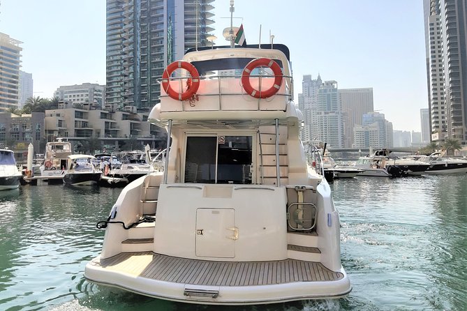 3-Hour Luxury Yacht Cruise from Dubai Marina - The lagoon stop and time for swimming