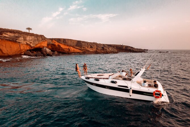 3 Hour Shared Motor Yacht Boat Trip & Snorkeling With Small Group - Cruising the Costa Adeje shoreline
