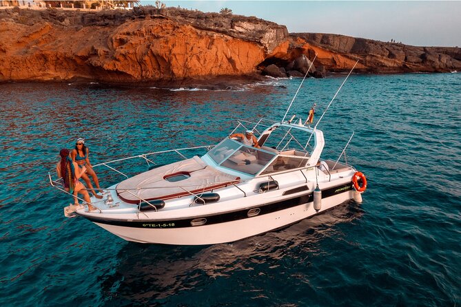 3 Hour Shared Motor Yacht Boat Trip & Snorkeling With Small Group - Watching for whales and dolphins off Costa Adeje