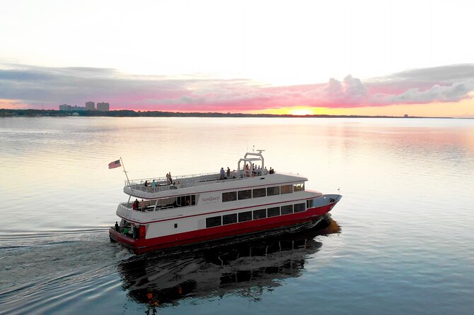 3 Hour Sunset Dinner Cruise by Solaris Yacht in Miramar Beach - Live music, dancing, and a relaxed party mood