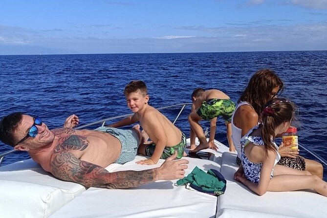 3 Hour VIP Private Luxury Boat Charter in Tenerife - Coastal views with room for photos