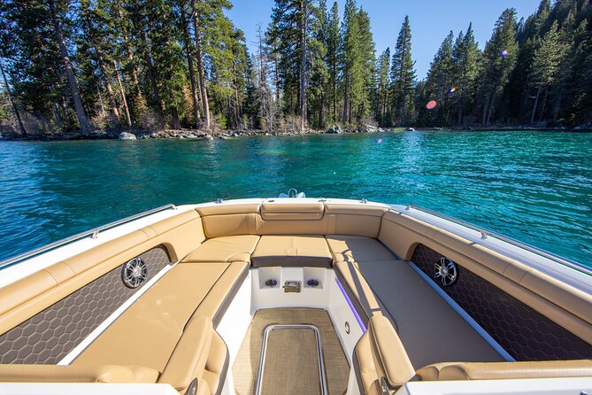 30ft Luxury Private Yacht Charter on South Lake Tahoe - What $799 means for a group of 12