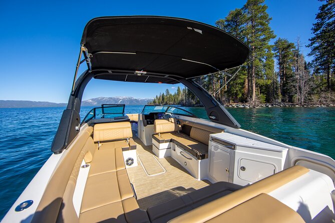 30ft Luxury Private Yacht Charter on South Lake Tahoe - Timing, weather, and cancellation details