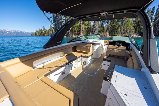 30ft Luxury Private Yacht Charter on South Lake Tahoe - Thirty minutes at Emerald Bay State Park