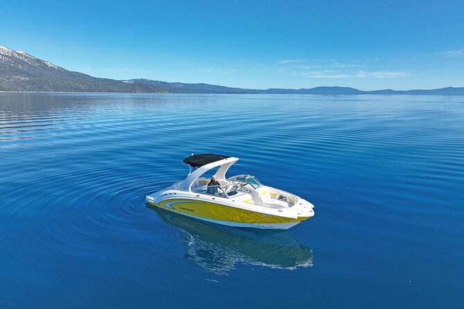 4 Hour Private Boat Charter With Captain - Starting at Venice Drive East in South Lake Tahoe