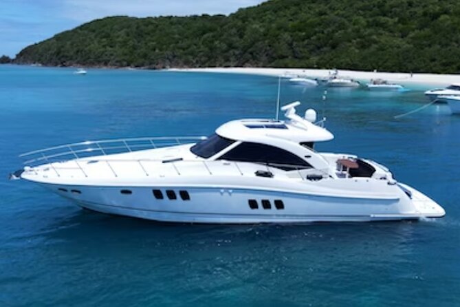 4 Hour Private Luxury 65' Yacht Rental in Puerto Rico - A private yacht day from Puerto Del Rey