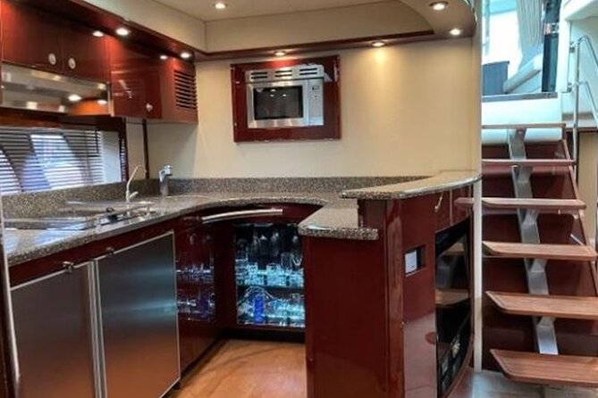 4 Hour Private Luxury 65' Yacht Rental in Puerto Rico - What the 65-foot SeaRay feels like onboard