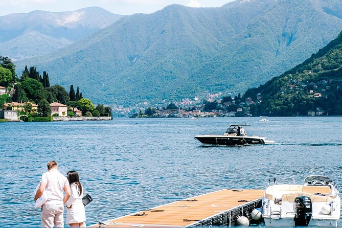 4H Como Lake Cruise drop of Bellagio and Varenna on Tender Yacht - Captain George, music, and the small-group feel