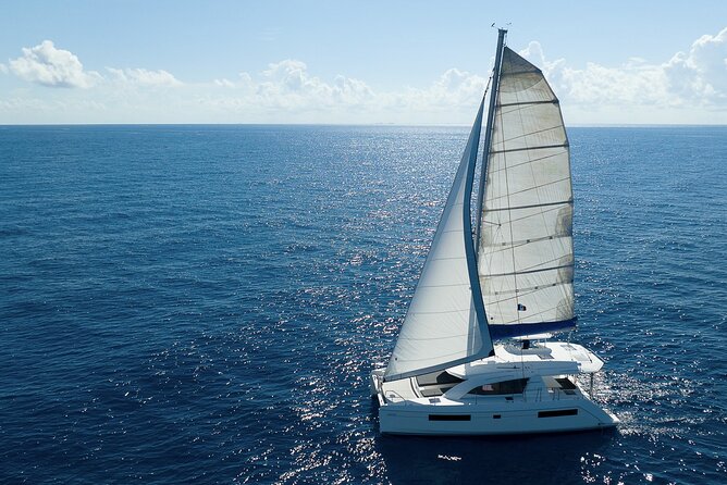 5-Hour 38'Luxury Catamaran All-Inclusive Tulum & Playa del Carmen - A private catamaran day from Puerto Aventuras