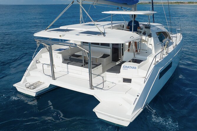 5-Hour 38'Luxury Catamaran All-Inclusive Tulum & Playa del Carmen - Ceviche, guacamole, and an open bar at sea