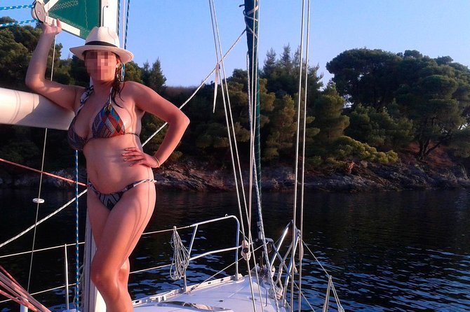 5 hours from Kassandra: W Sithonia Coves & Islands Yacht Sailing - Swimming in clear, sheltered water