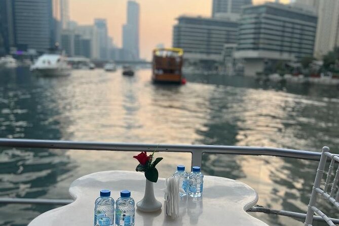 5 Star Luxury Catamaran Dinner Cruise in Dubai Marina - Service From Asif, Fahad, Yasin, Wahid, and Hamza