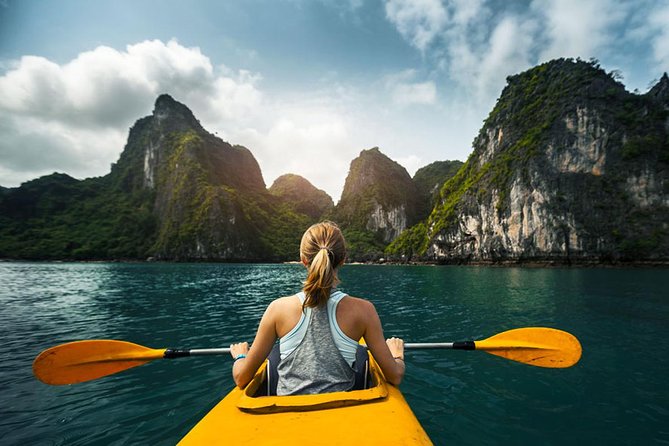 5-Star Luxury Cruise: Discover Ha Long & Lan Ha Bay from Hanoi - Ha Long Bay from the water