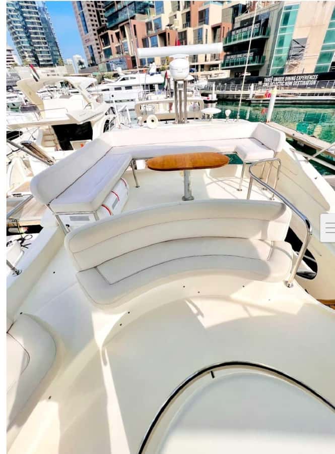 50 feet Private Luxury Yacht Tour In Dubai Marina - What is included, and what you need to arrange