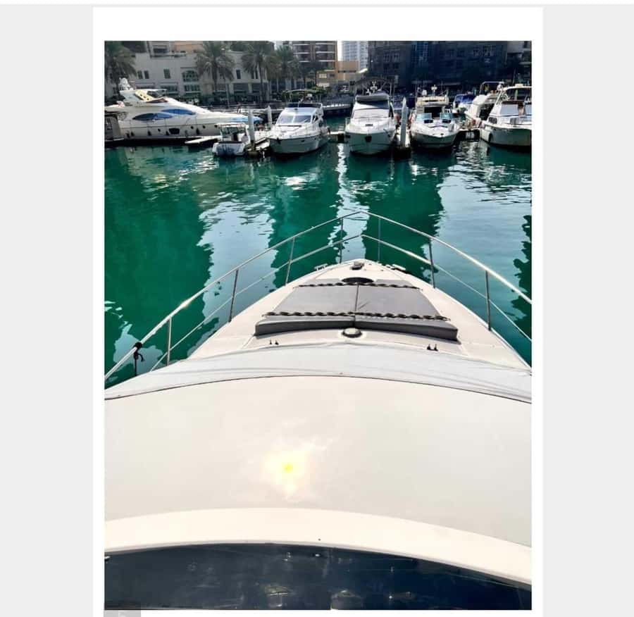 50 feet Private Luxury Yacht Tour In Dubai Marina - Dubai Marina views from the water