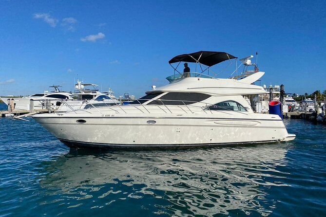 50ft Miller Blue | Miami Yacht Rental | 3 to 6 Hours | 13 Ppl - What this private Miami yacht ride is really about