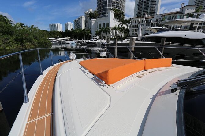 52' Azimut Yacht Charter - Key Biscayne and Miami Marine Stadium