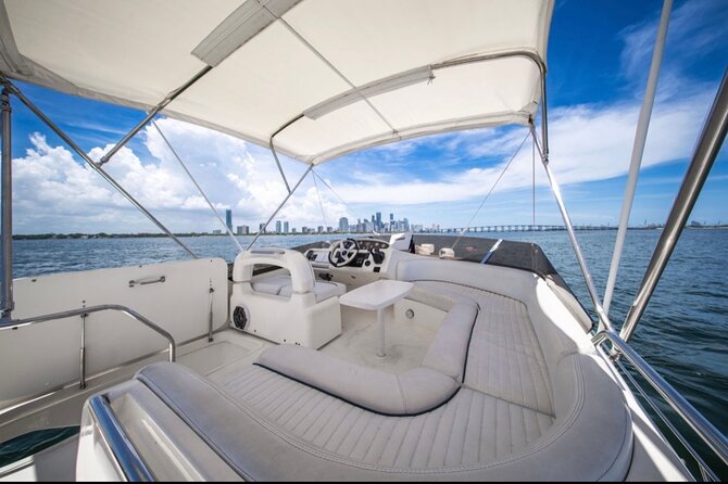 55ft + FREE HOUR Miami Yacht Rental 3 to 6 Hours 13 People - Boarding at Regal Marina