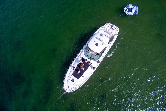 60ft Luxury Yacht Charter in Fort Lauderdale, Florida - The yacht’s interior gives you a break from the Florida heat