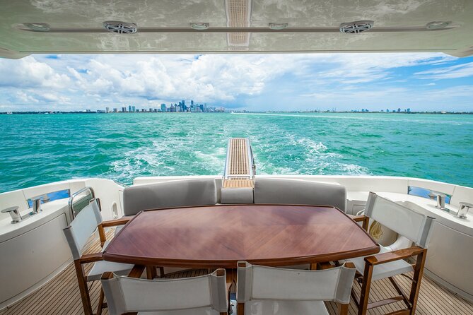 62' Azimut Yacht Charter - A private yacht changes the feel of Miami