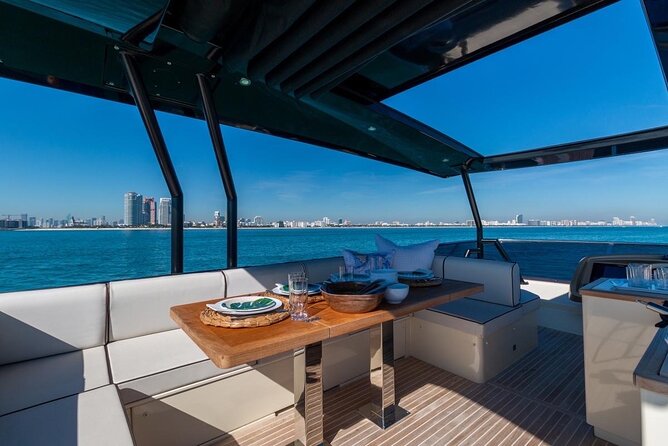 62ft Yacht Tour in Miami Beach with Captain Beneteau MC6 Fly - Millionaire’s Row, Sunset Islands, and the Venetian Islands