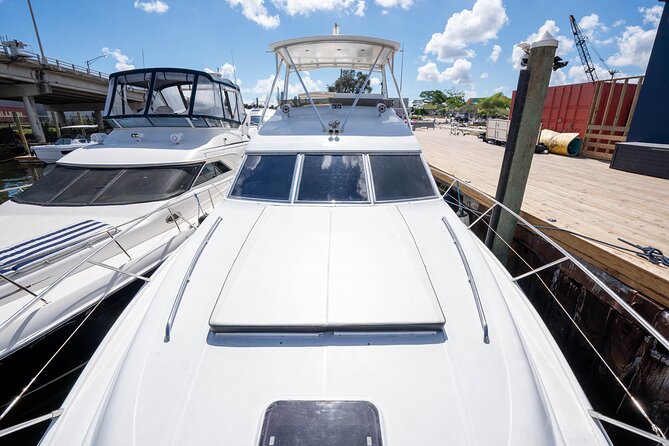 70ft + Free Hour | Miami Yacht Rental | 3 to 8 Hours | 13 ppl - Biscayne Bay and the Miami Marine Stadium