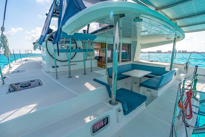 7hrs 42ft Luxury Catamaran Private Charter Cancun to Isla Mujeres - The return to Cancun and possible sunset views