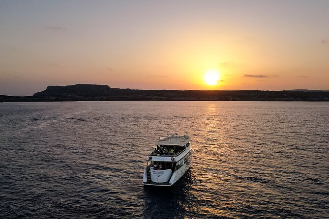A Protaras Luxury Yacht Private Charter Experience - One hour in the Blue Lagoon