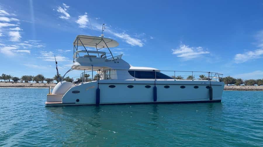 Abu Dhabi Yacht Charter: 2hour trip from 10:00AM to 12:00PM - Abu Dhabi from the Arabian Gulf