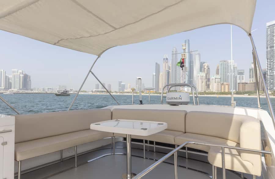 Affordable Yacht Rental Viktoriia from Dubai Marina - Starting at Dubai Harbour Yacht Club
