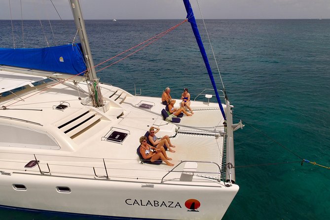 Afternoon Luxury Catamaran Sailing and Charter Cruise from Bridgetown - The sunset portion off Bridgetown