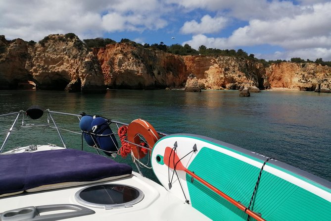 Afternoon yacht charter in lagos with drinks, tapas, paddle boards and kayak - Choosing a quiet bay or lagoon