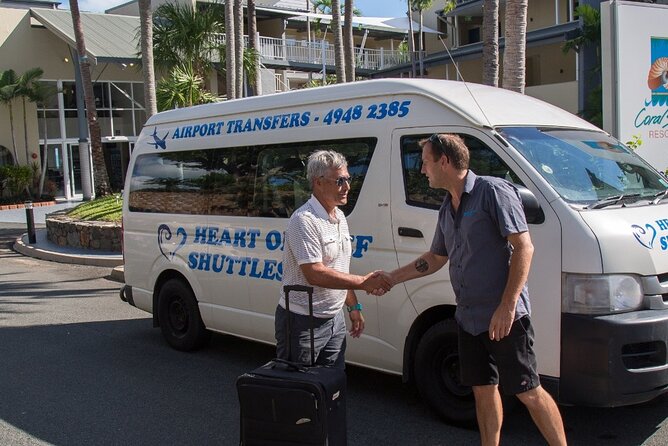 Airport Transfer to Shute Harbour / Renta Yacht / Freedom Shores - Key points at a glance