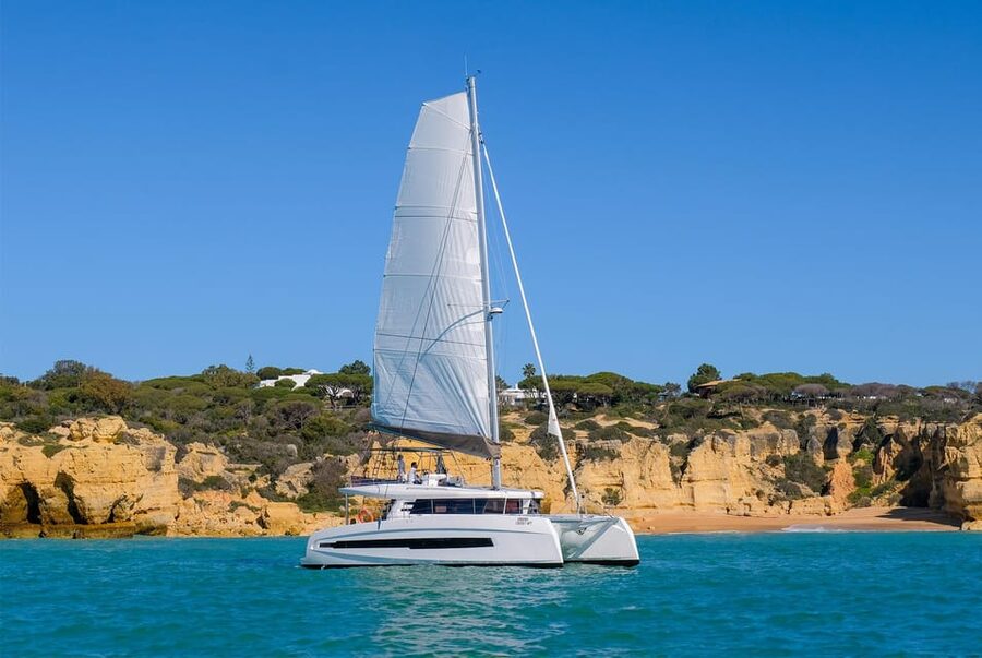 Albufeira: Algarve Half-Day Private Catamaran Charter - Setting out from Albufeira Marina