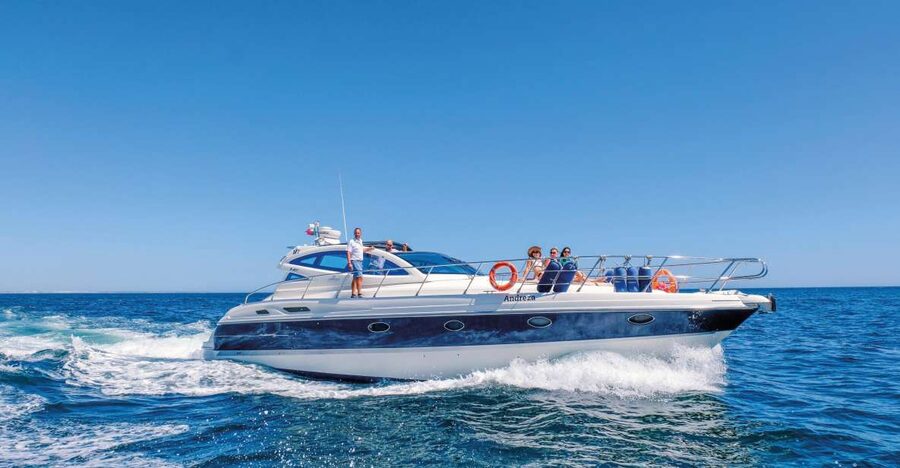 Albufeira: Algarve Half-Day Private Yacht Charter - Seeing the Benagil Caves