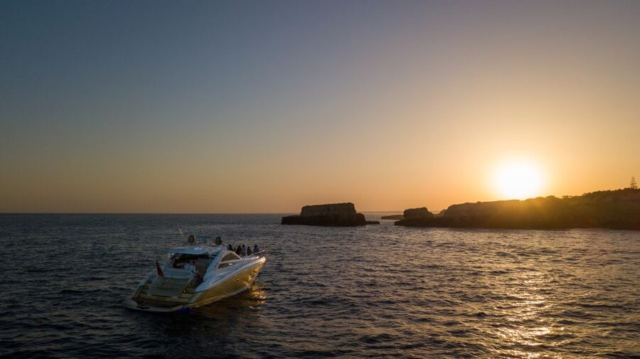 Algarve: Private Yachts Rental - Swimming, snorkeling, and paddle-board time