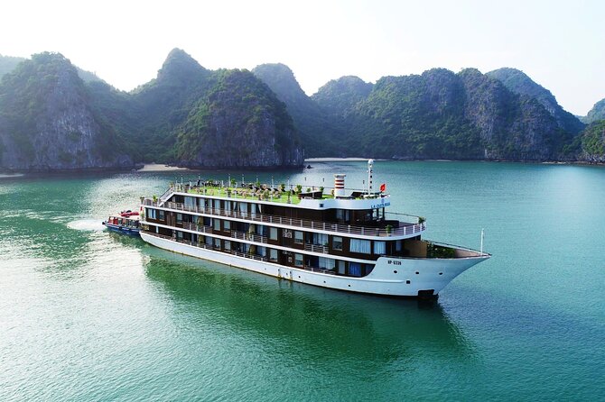 All-Inclusive 2 Day/1 Night Halong Luxury Cruise, Meals, Cave, Kayaking,Swimming - Lunch, cabins, and the meaning of luxury
